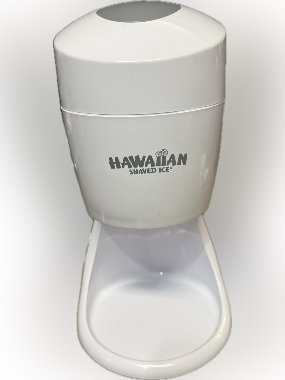 Hawaiian Shaved Ice Electric Ice Shaver - White